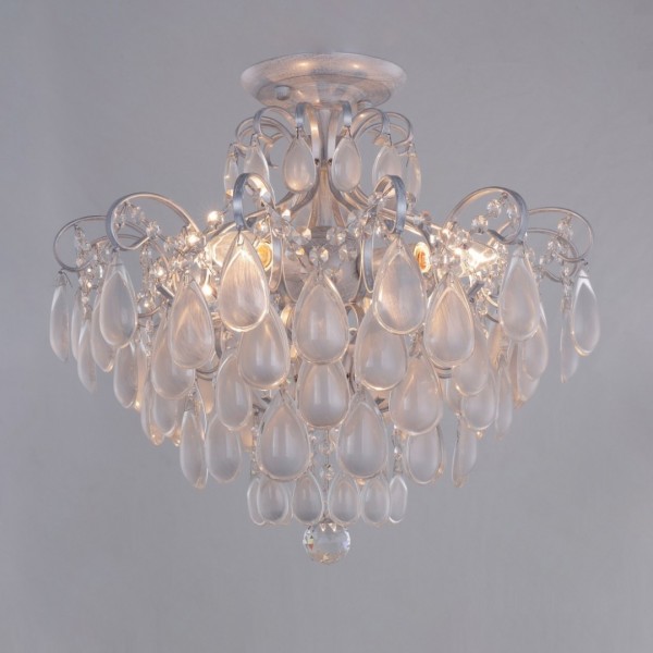Люстра потолочная Crystal Lux Sevilia PL4 Silver