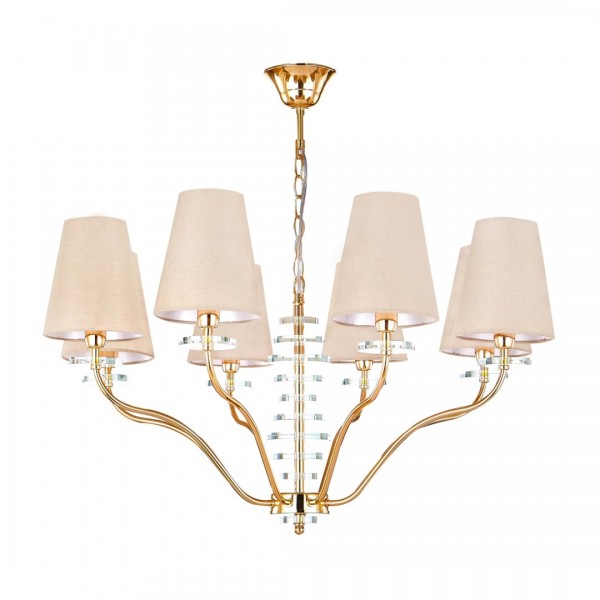 Люстра подвесная Crystal Lux Armando SP8 Gold